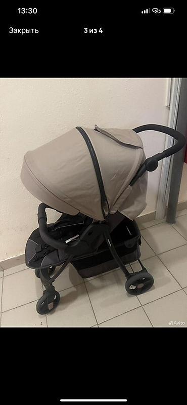 хот мом: Коляска прогулочная Babyton Comfort Plus, цвет Beige. - Легкая и — 4