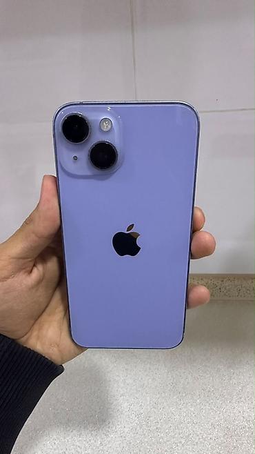 купить запчасти на айфон: IPhone 14, Б/у, 128 ГБ, Голубой — 2