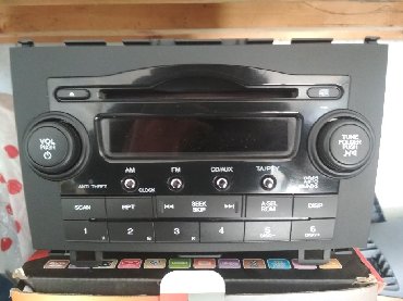 аудио магнитола: Радиола CD MP3, Honda CRV 3, Европейская, оригинал, всё работает