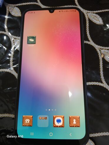Samsung: Samsung Galaxy A24 4G, 128 GB, rəng - Qara, Barmaq izi