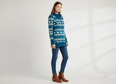 ubrania z misiem: Sweter damski, rozmiar S