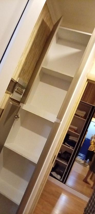 Digər mebel: Hamam şkafı membrandi materiali hündürlük 2.40 m eni 0.53 m derinlik — 4