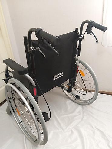 Invalidska kolica: Nemacka aluminijumska invalidska kolica poznate marke MEYRA, novi — 3