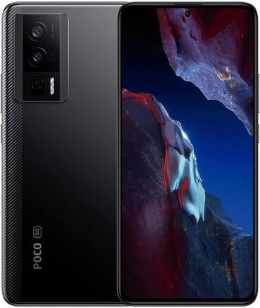 сотывый телефон: Poco F5 Pro, Колдонулган, 256 ГБ, түсү - Кара, 2 SIM