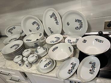 sud separatoru: Çay dəsti, rəng - Ağ, Farfor — 3