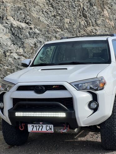 машина некся: Toyota 4Runner: 2019 г., 4 л, Автомат, Бензин, Жол тандабас