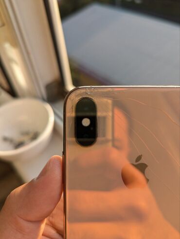 низкие цены на айфон: IPhone Xs, Б/у, 64 ГБ, Золотой, Чехол, Зарядное устройство, Кабель, 76 %