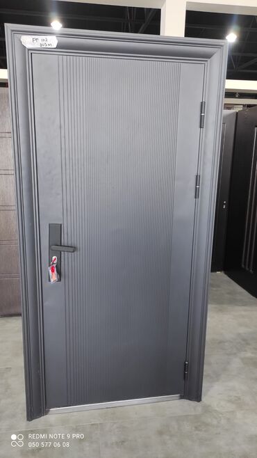 qapl pencere: Mənzil üçün Yeni Giriş qapısı 100x210 sm Petlə ilə, Ödənişli quraşdırma, Ünvandan götürmə, Pulsuz çatdırılma, Ödənişli çatdırılma
