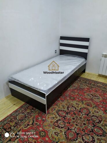 tək matras: Новый, Односпальная кровать, С матрасом