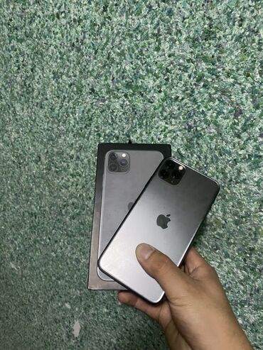 айфон 11 max: IPhone 11 Pro Max, Space Gray, Коробка