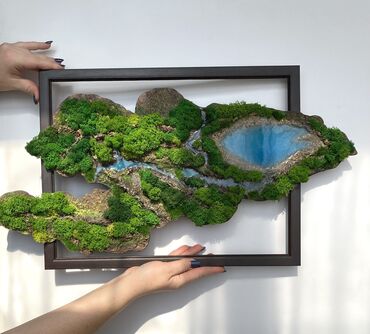 эпоксидное смола: 3d Панно «Кыргызстан» 🇰🇬 ————————————— -Ручная работа