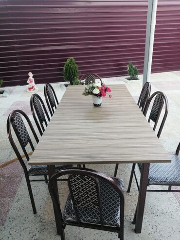 Sifarişlə masa və oturacaq dəstləri: Masa və oturacaqlar dəstləri. Masalar. Stollar. Stullar. Stol stul — 19