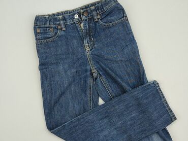 spodenki jeansowe przed kolano: Jeans, 7 years, 122, condition - Perfect