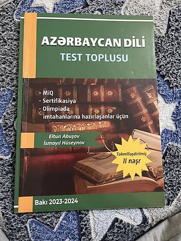 Testlər: “Azərbaycan dili – Test toplusu” (təkmilləşdirilmiş II nəşr) Eltun — 1