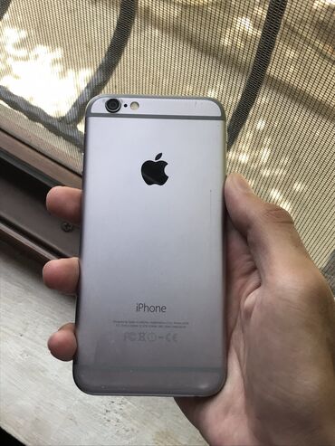 Apple iPhone: IPhone 6, 64 ГБ, Space Gray, Отпечаток пальца
