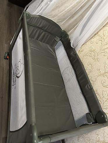 Кровати: Манеж-кровать, Новый, Складная — 3