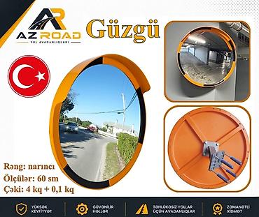 Güzgülər: Türkiyə Yol güzgüləri 600 mm ☑️Material ABS akril lens + plastik — 1