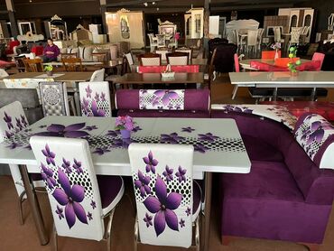 Divan və masa dəstləri: 🇹🇷Türk istehsalı Möhtəşəm ✨✨ Kuxna üçün stol stul dəsti 2 stul 1 — 9