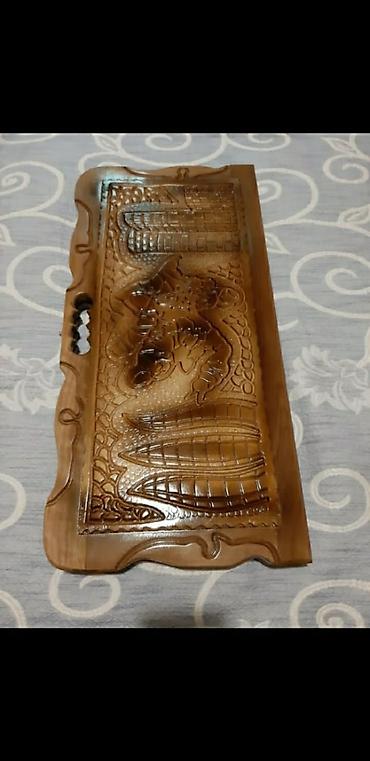 Nərdlər: Əl işı taxta nərd–şahmat lövhələri - Material: möhkəm təbii ağacdan — 1