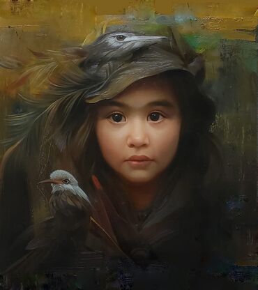 Şəkillər, tablolar: Mövzu: əl iwlerim yağlı boya ilə çəkilmiş tablolarimdi müxtəlif — 17