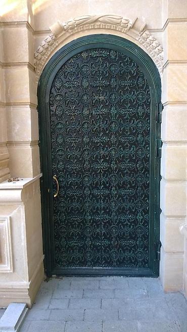 qapın: Dekorativ metal giriş qapıları – fərdi dizayn və istehsal - Material — 1