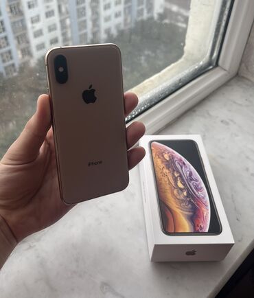 Apple iPhone: IPhone Xs, 64 GB, Qızılı, Face ID