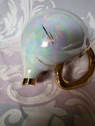 Čajnici: Bokal za zestoko pice,francuski,porcelanski. 70te. Bokal nov — 15