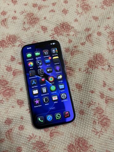 телефон fly ts 114: IPhone 16, 128 GB, Göy, Face ID