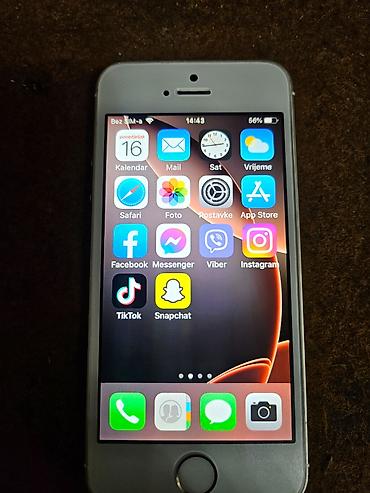 Apple iPhone: Apple iPhone 5s, zlatni Iphon 5s sim free icloud free 92 Bh jako dobro — 1