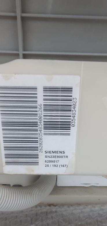 et masini: Siemens qabyuyan maşın – tam ölçülü, gümüş rəngdə korpus — 8