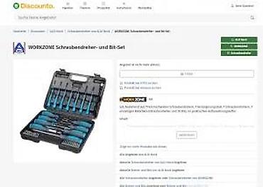 Setovi ručnog alata: Šrafciger i bit set – 36 delova u praktičnom koferu Komplet — 10