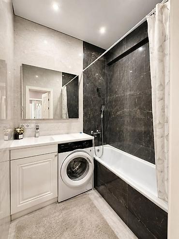 Продажа квартир: 2 комнаты, 75 м², Асанбай мкр Элитка, 12 этаж, Дизайнерский ремонт — 5