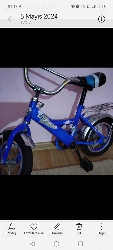 velosiped maşası: Uşaq velosipedi