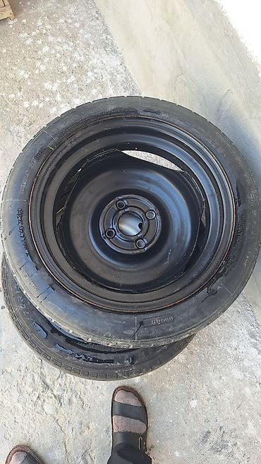 шины 225 70 15 с: Докатка Michelin на стальном диске - Размер шины: T115/70 R15 — 2