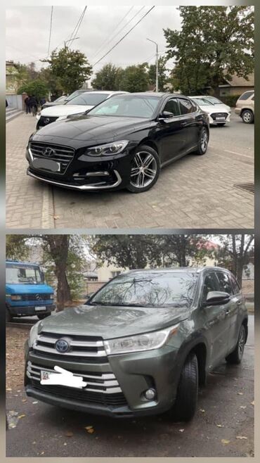 сдаю авто по следующим выкупом: Аренда с водителем.
Тойота Хайлендер.
Хюндай грандеур