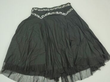 skórzane czarne spódnice: Skirt, New Look, S (EU 36), condition - Good