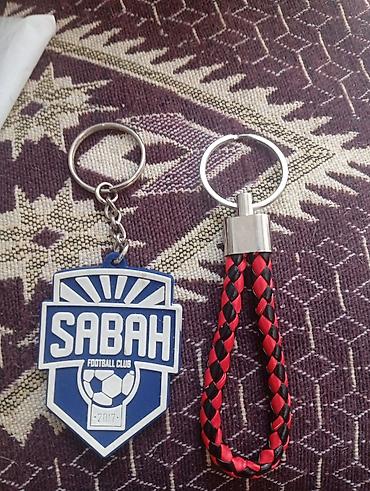 Брелоки: Məhsul: Açar asqıları dəsti - 2 ədəd açarlıq: - “SABAH FOOTBALL — 1
