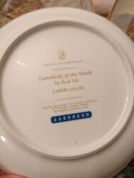 Şəkillər, tablolar: Franklin porzellan pannolar,24 sm,sertifikatlı — 8