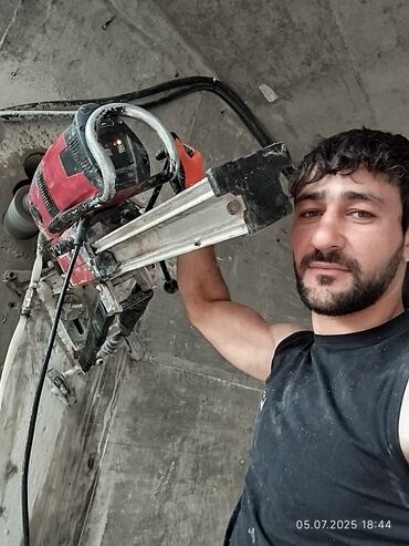 Beton işləri: Səssiz tozsuz səliqəli kəsim. Beton katlavan monolit kubik -da lalafo.az — 24 Beton işləri: Səssiz tozsuz səliqəli kəsim. Beton katlavan monolit kubik — 24