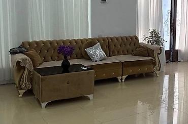Ev üçün mebel: ((5008))*Asya* Qiymet (( ikisi birlikde)) 250 azn. Divan ve jurnalli — 1