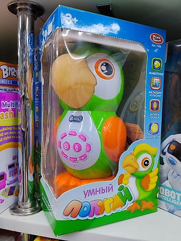 Игрушки: Умный попугай Play Smart (арт. 7496) — детская обучающая сенсорная — 1