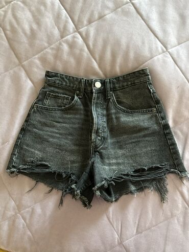 Şortlar: Şort, Zara, XS (EU 34), rəng - Qara