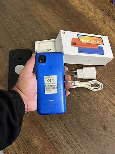 note 15 pro max: Redmi 9C, 64 GB, rəng - Mavi, İki sim kartlı — 1