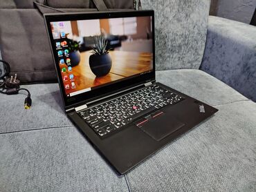 настольные пк: Ноутбук, Lenovo, 8 ГБ ОЗУ, Intel Core i7, 13.3 ", Б/у, Для работы, учебы, память SSD
