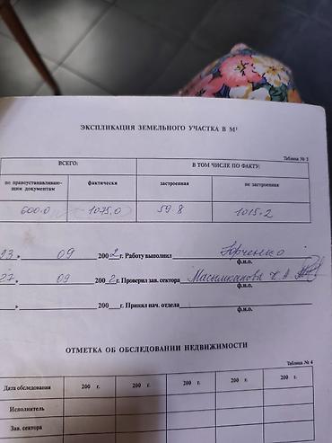 рынок баят: 11 соток, Для строительства — 2
