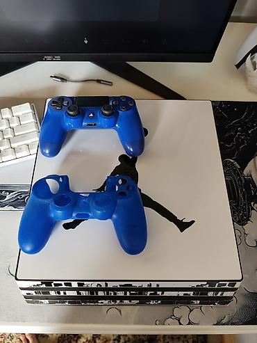 Video oyunlar və konsollar: PS4 Pro 1TB əla vəziyyətdədir cızığı yoxdur Proşivkalıdır – istənilən — 2