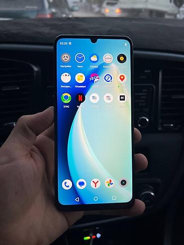 чехол реалми: Realme Note 50, Б/у, 128 ГБ, цвет - Серебристый, 2 SIM — 6