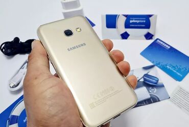 Samsung: Samsung Galaxy A3, Б/у, 128 ГБ, цвет - Золотой, 2 SIM — 6