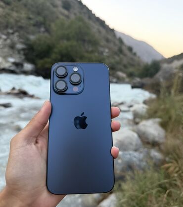 купить виво х100 про: IPhone 15 Pro Max, Колдонулган, 256 ГБ, Blue Titanium, Коргоочу айнек, Каптама, 84 %