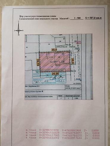 Продажа коттеджей и домов: 5 и более комнат, 107 м², 6 соток, Бишкек, Ак-Ордо 1 ж/м Собственник — 12